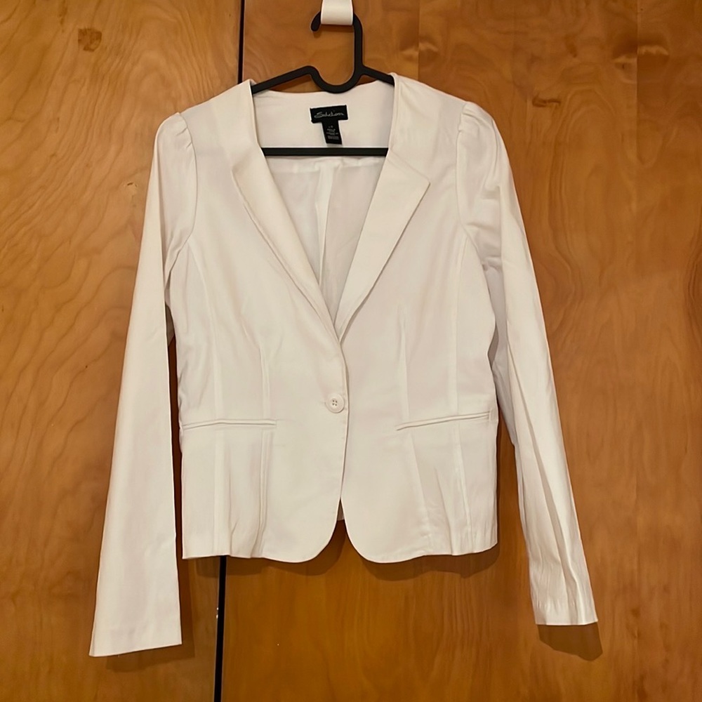 White blazer